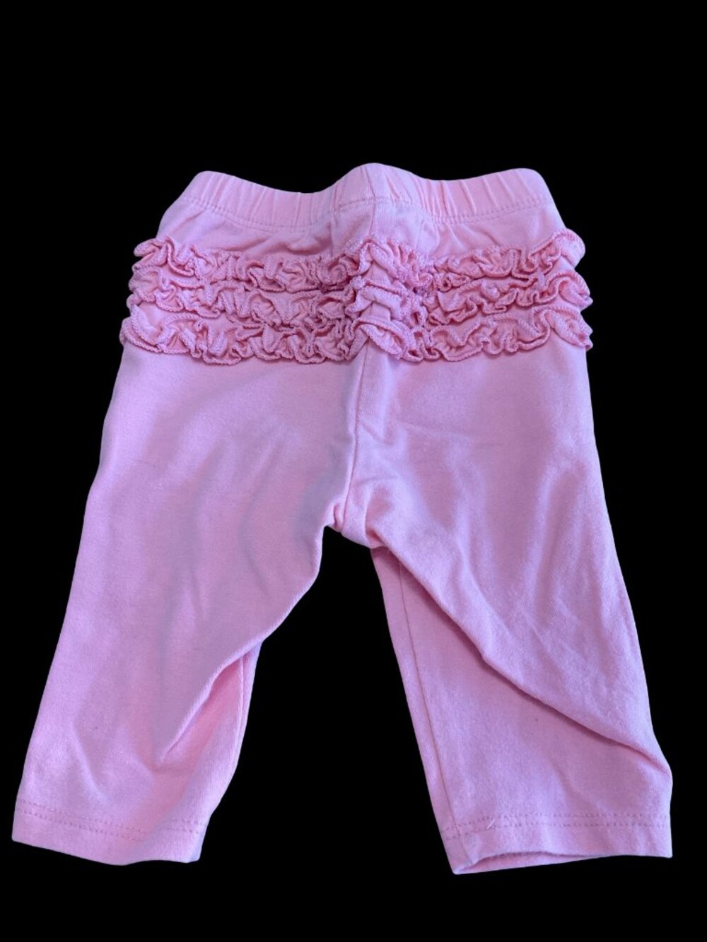 👣 10/$25 - Pink Pants w/ Ruffle Bottom Detail